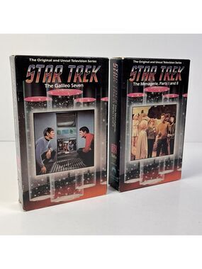 1966 1967 Star Trek Ep. 14 & 16 The Original Television Series Betamax Beta USA